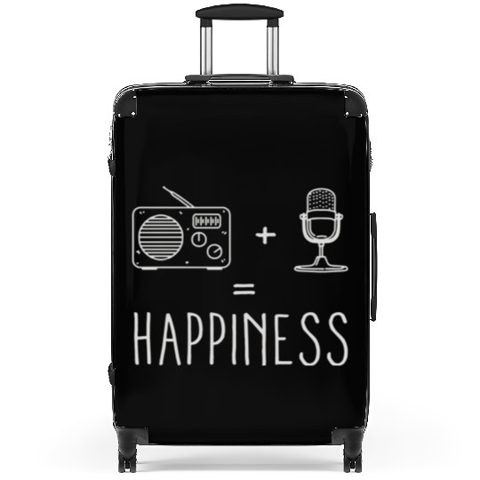 Radio Microphone Happiness Suitcases