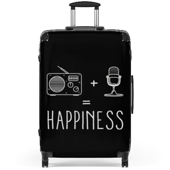 Radio Microphone Happiness Suitcases