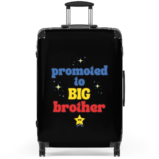 Promoted to BIG Brother – Kids & Toddler Tees Suitcases