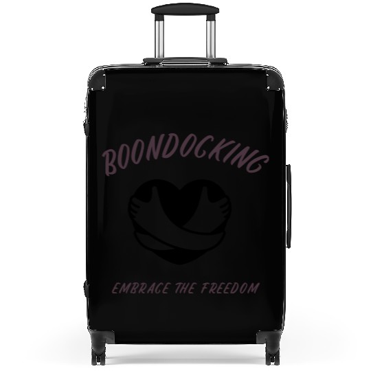 Boondocking Embrace the Freedom Suitcases