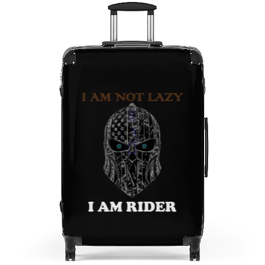 sparta Grunge Gothic Skull Suitcases