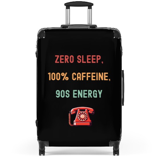 Zero Sleep 100 Caffeine Suitcases