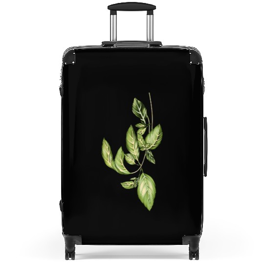 Green leaves Suitcases
