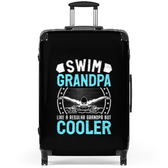 Swim Grandpa - Classic Stars & Stripes Edition Suitcases