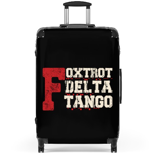 Foxtrot Delta Tango: A Funny Military Code Suitcases
