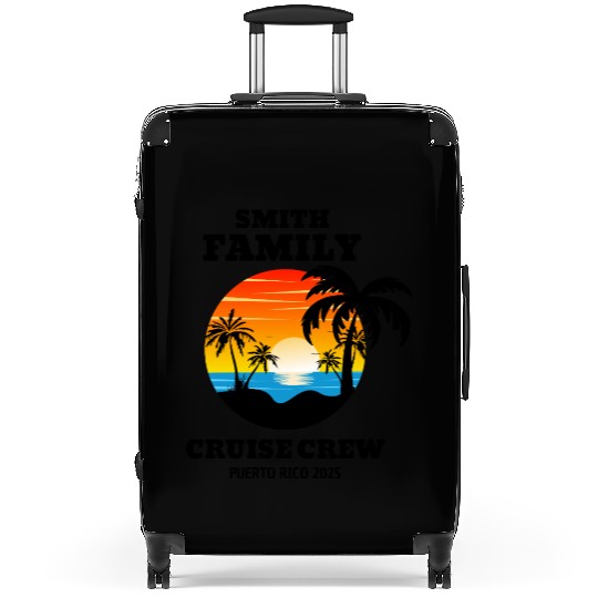 smith family cruise crew puerto rico 2025 Suitcases