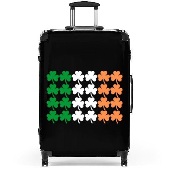 Ireland Shamrock Flag Suitcases