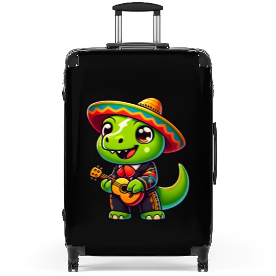 Dino Mariachi Cinco de Mayo Guitar Suitcases