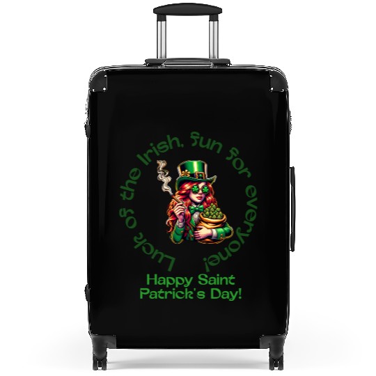 Luck of the Irish, Fun for Everone. Suitcases