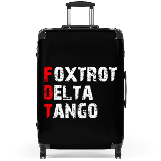 Foxtrots Delta Tangos Funny Foxtrots Delta Tangos Suitcases