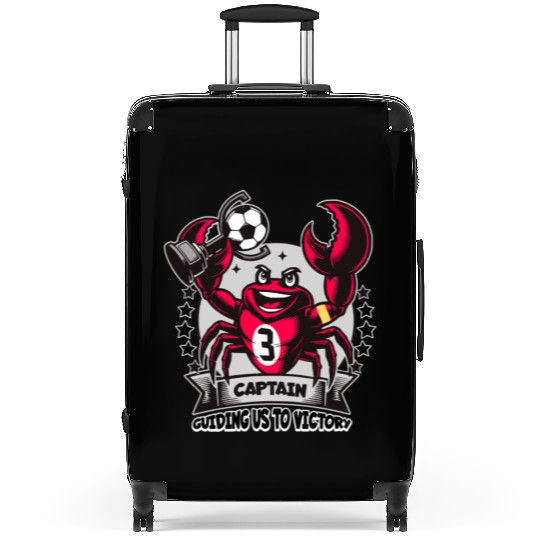 Captain crab Suitcases