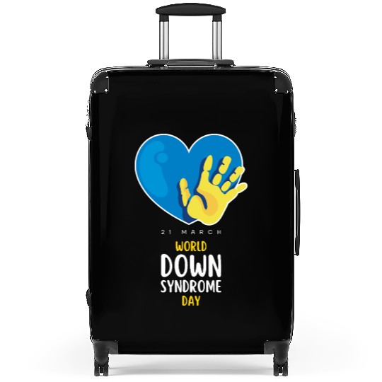 World Down Syndrome Awareness Men Women Kids Suitcases