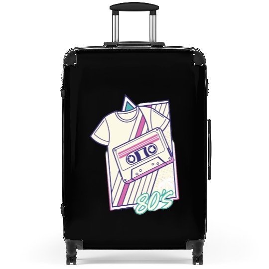 Neon Retro Vibes – 80s & 90s Vintage Suitcases