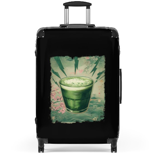 POWERED BY MATCHA - JAPAN THEME Suitcases