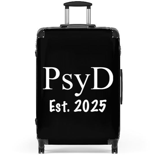 PsyD Psychology Graduation Gift - PsyD 2025 Suitcases