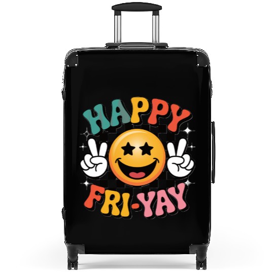Happy Friyay Weekend Weekend Feeling Suitcases
