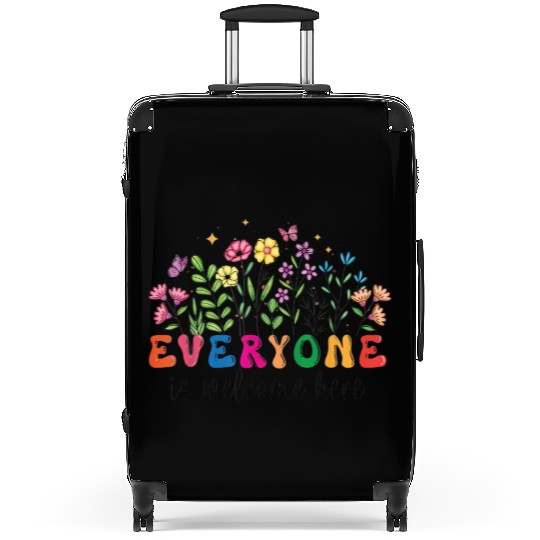 Everyone Is Welcome Here Idaho Teacher Suitcases
