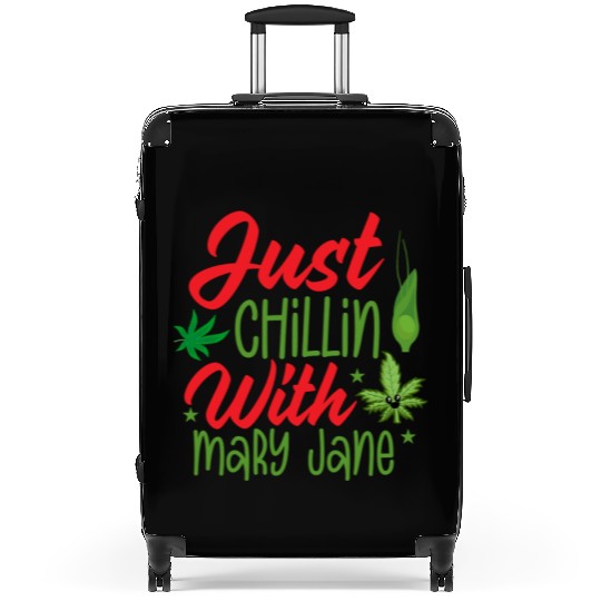 JUST CHILLIN WITH MARY JANE Suitcases
