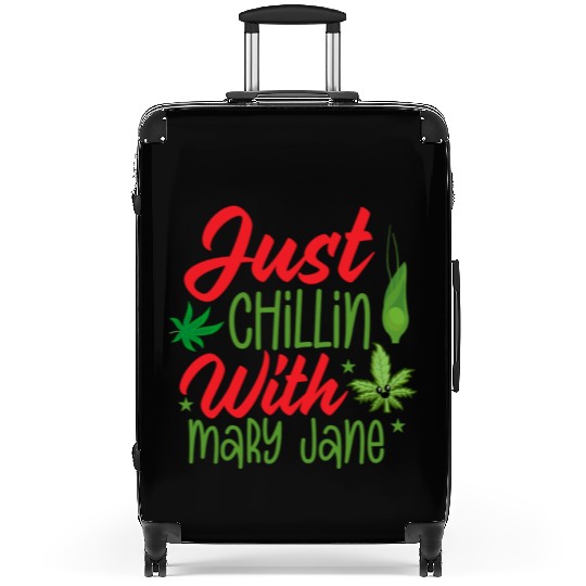 JUST CHILLIN WITH MARY JANE Suitcases