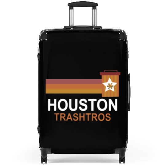 Houston Trashtros Asterisks Suitcases