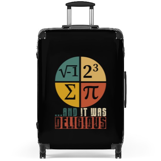 I Ate Some Pie and It Was Delicious Funny PI Day Suitcases