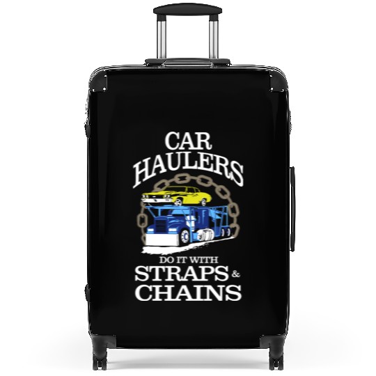 Truck Driver Car Hauler Straps Chains Lc Suitcases