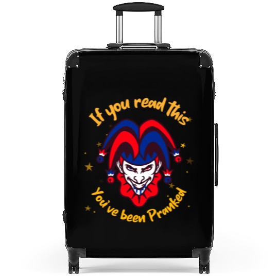 April 1st Prank Suitcases Unisex Suitcases | Fun Gift