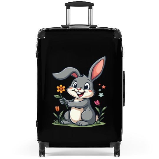 Funny Easter Bunny Cute Bunny Easter Suitcases