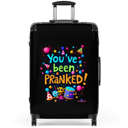 "April Fools' Surprise! Suitcases