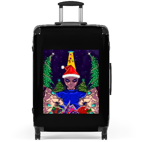 Alien Christmas Gifts Collection Time! Suitcases