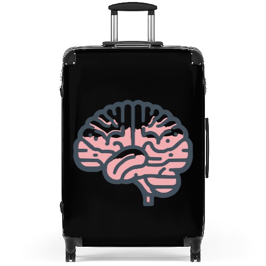 the anatomy of the brain Suitcases