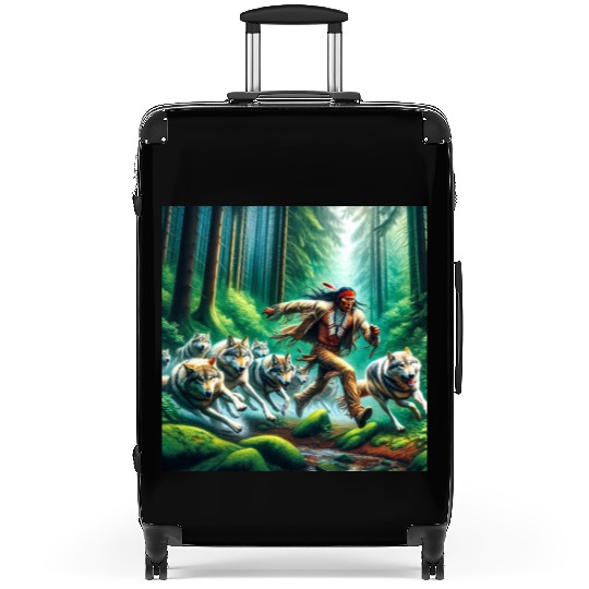 Native American Runner Suitcases