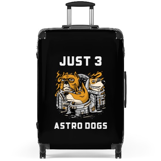 Just 3 Astro Dogs Best Selling Suitcases