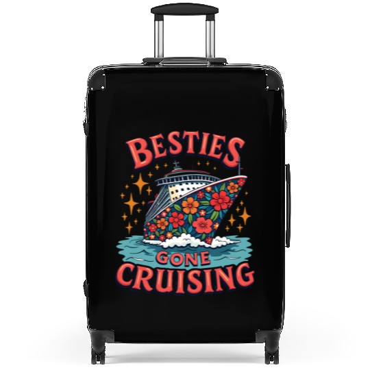 Friends Cruise Squad Girls Besties Gone Cruising Suitcases