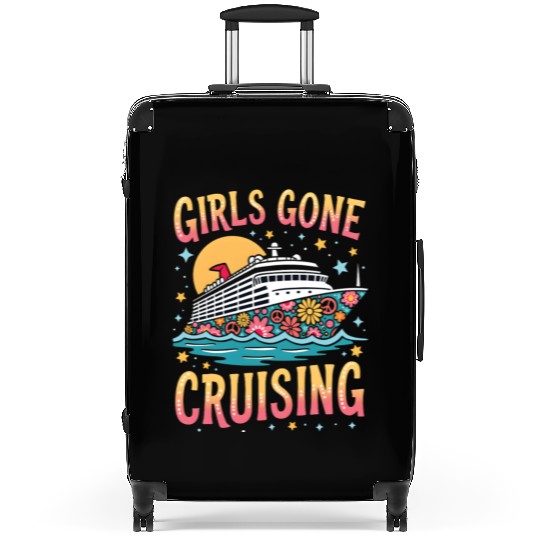 Friends Cruise Squad Besties Girls Gone Cruising Suitcases