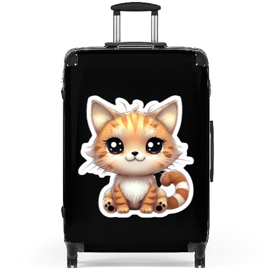 Kawaii Cat 2 Suitcases