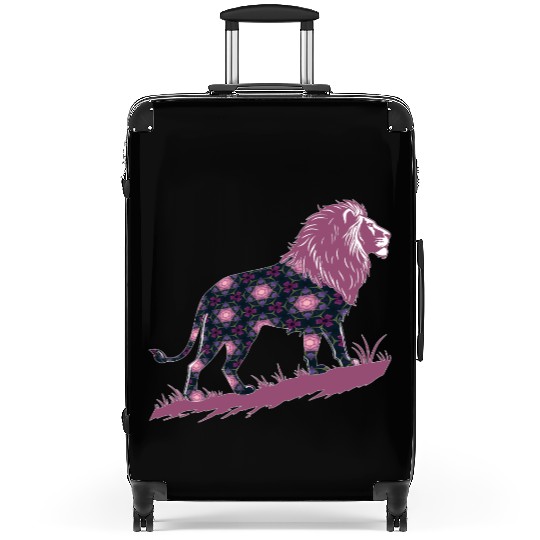 Star of David Pattern 20 Lion of Judah Suitcases