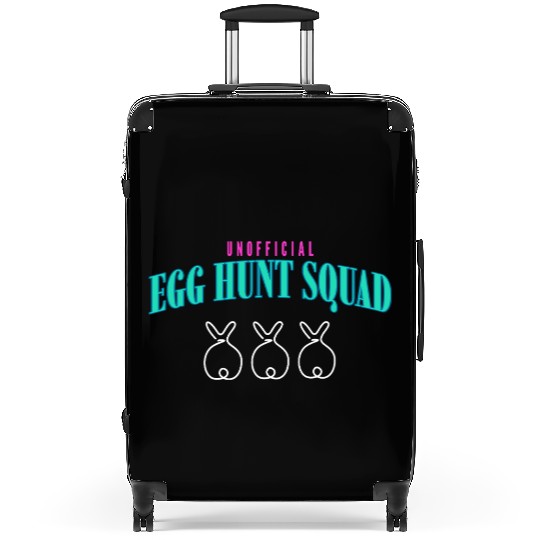 Unofficial Egg Hunt Squad Easter Suitcases