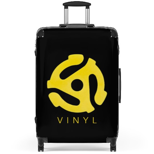 45RPM Retro Vinyl Record Adaptor Suitcases
