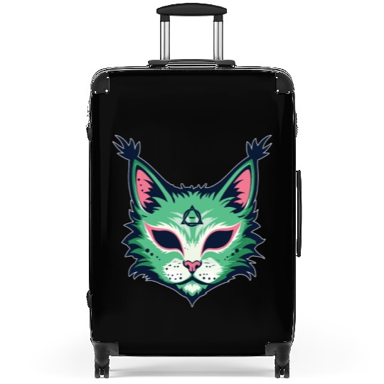 Therian Mask Alter Otherkin Theta Delta Suitcases