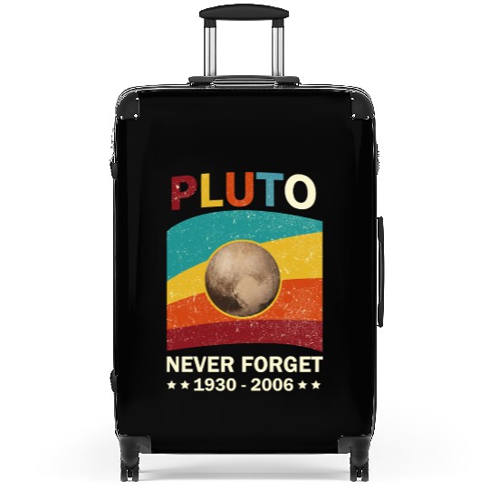 Pluto Never Forget Tribute 1930-2006 Suitcases