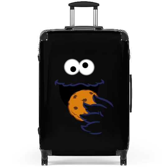 Sesame Street Costume Design Cookie Monster Suitcases