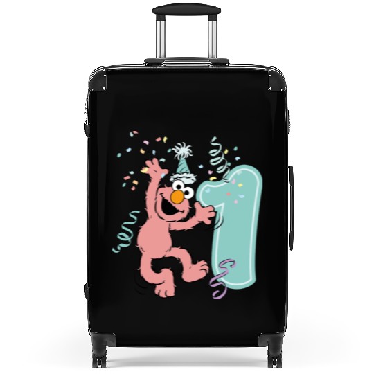 Sesame Street Birthday Design With Elmo One Year Suitcases