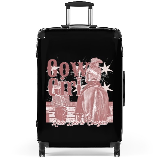 Wild West Cowgirl Suitcases
