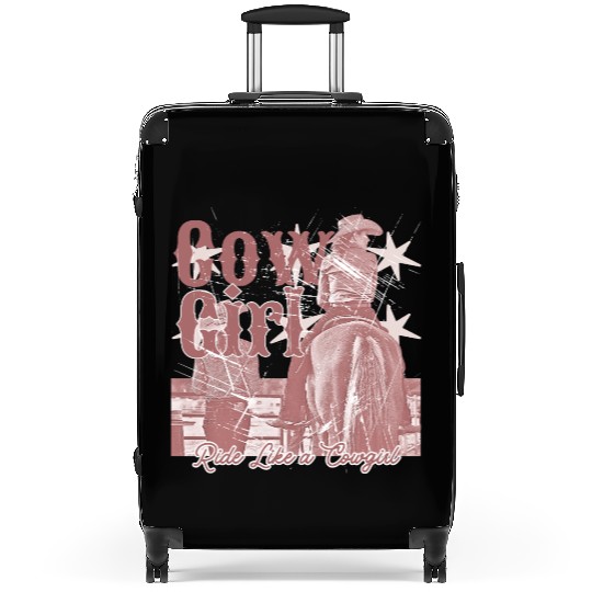 Wild West Cowgirl Suitcases