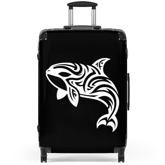 Eleganter Orca T Tattoo Style Suitcases