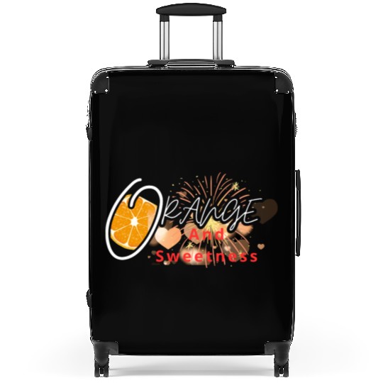 Orange and sweetness Suitcases