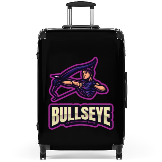 BULLSEYE: I'm just that Arrow-Mazing Suitcases