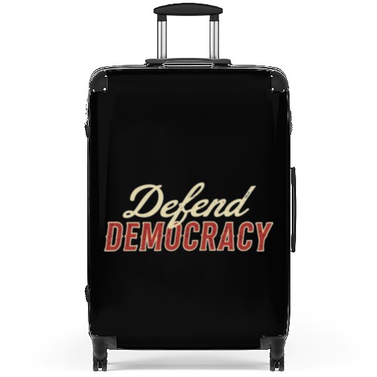 Defend Democracy Suitcases