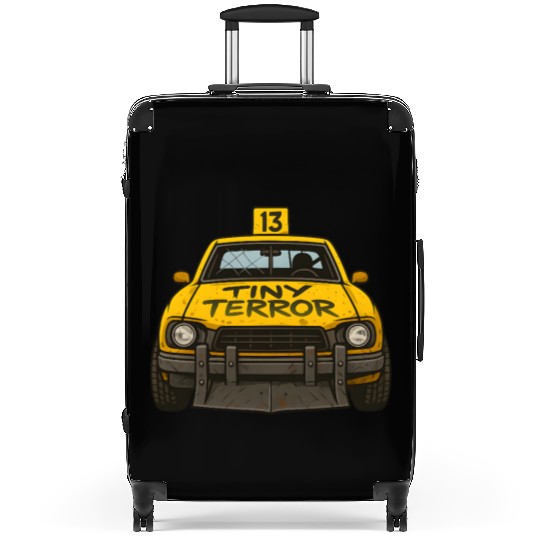 Compact Demolition Derby Design Wreck Event Racing Suitcases